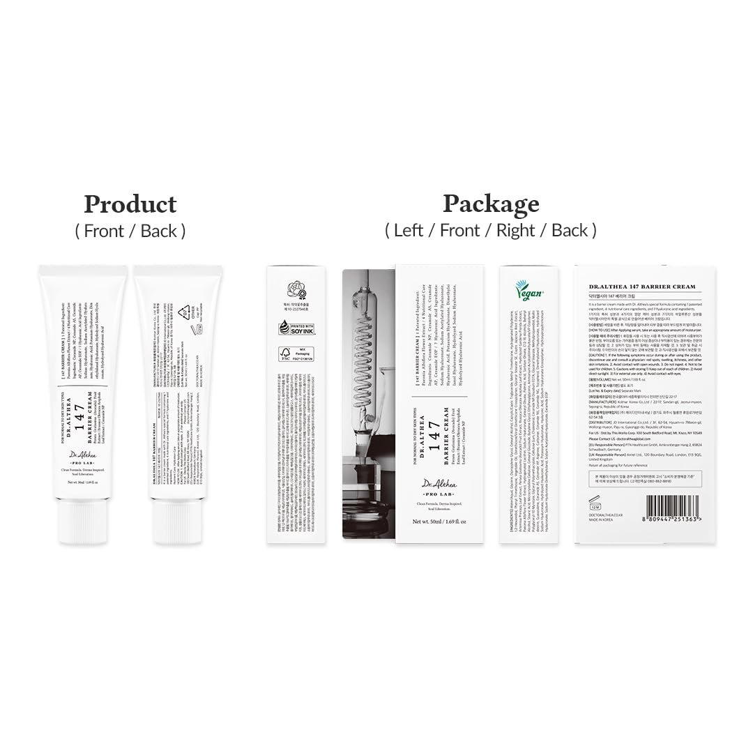 Dr.althea 147 Barrier Cream 50ml - Korean shop