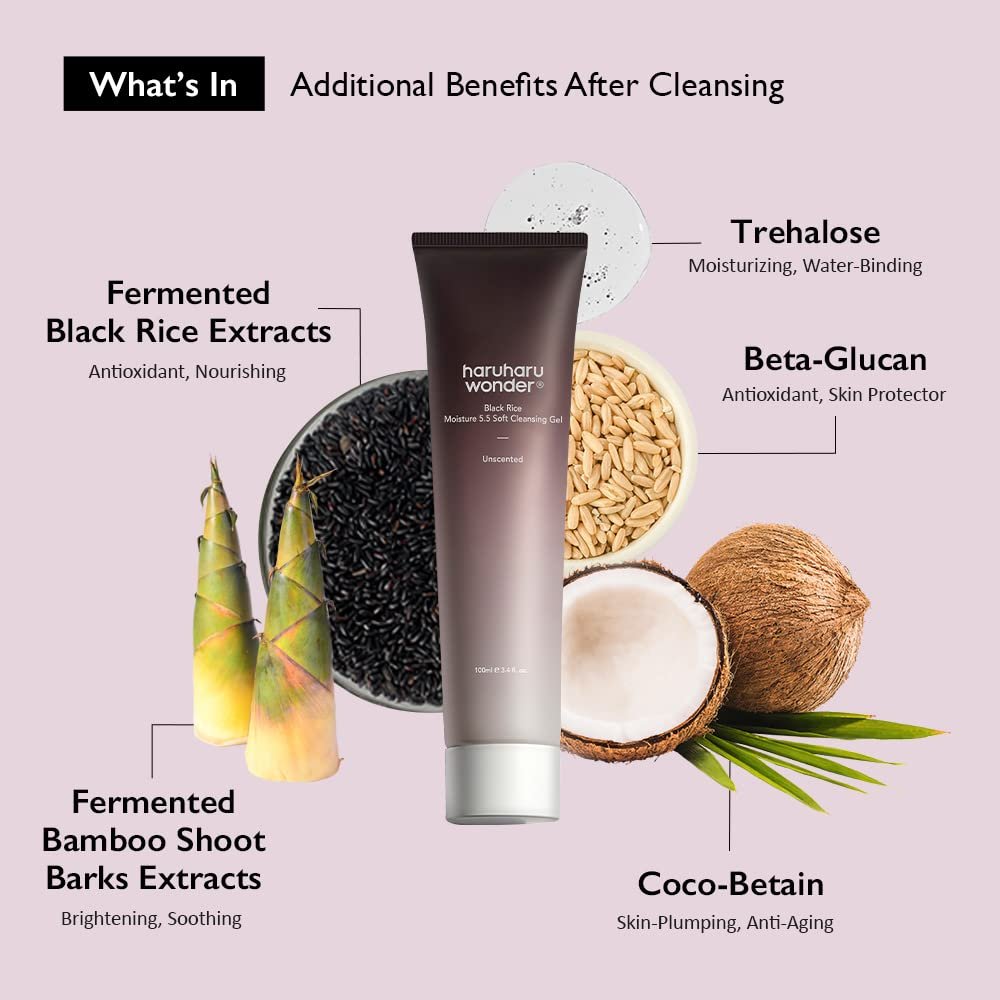 Haruharu Wonder Black Rice Moisture 5.5 Soft Cleansing Gel Haruharu Wonder Black Rice Moisture 5.5 Soft Cleansing Gel