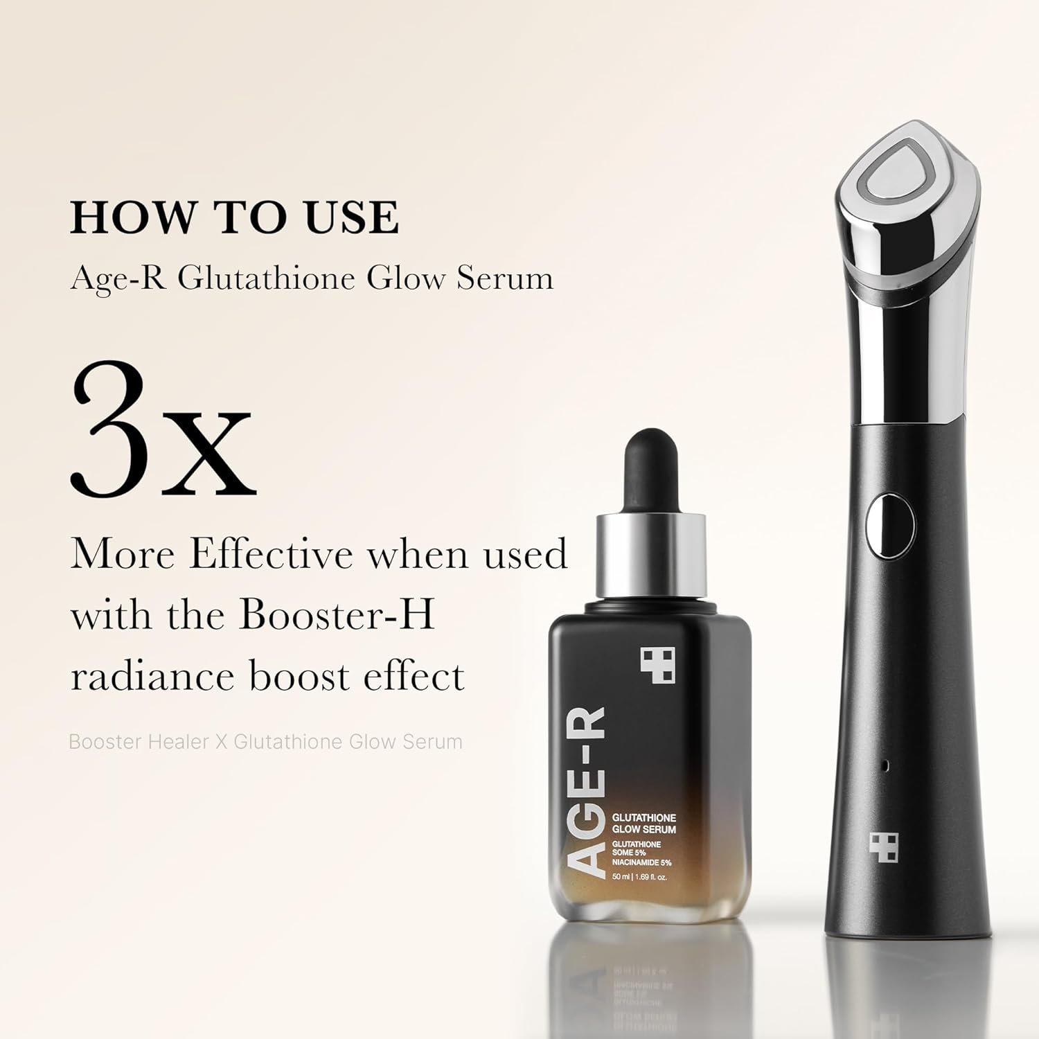 age r glutathione serum AGE-R Glow 50ml The result is plumper MEDICUBE AGE-R Glutathione Glow Serum