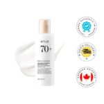 ANUA Rice 70 Intensive Moisturizing Milk, Lotion for Deep Hydration and Nourishing, Glowy Glass Skin, Rice Water, Niacinamide, Ceramides, Lightweight, Korean Skincare, 150ml