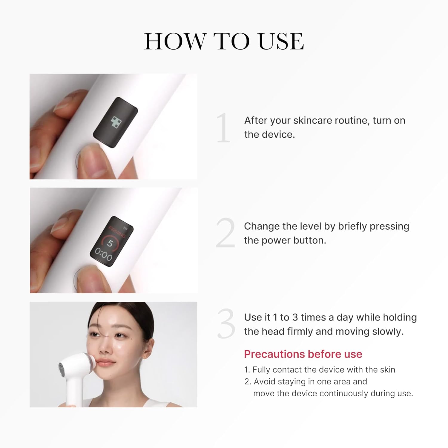 Medicube Beauty device - AGE-R ULTRA TUNE 40.68 - Korean shop