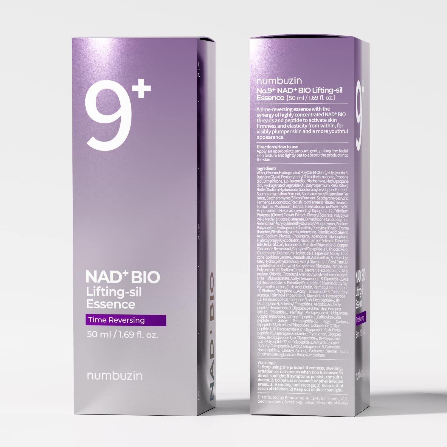 Numbuzin No.9 NAD Bio Lifting Essence 50ml - Korean shop