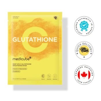 Medicube DEEP VITA C GLUTATHIONE BRIGHTENING MASK 1PC