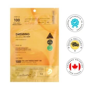 VT COSMETICS Vita-Light Reedle Shot 100 2Step Hydrogel Mask (1pc)