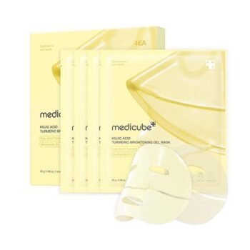 Medicube KOJIC ACID TURMERIC BRIGHTENING GEL MASK 4PCS