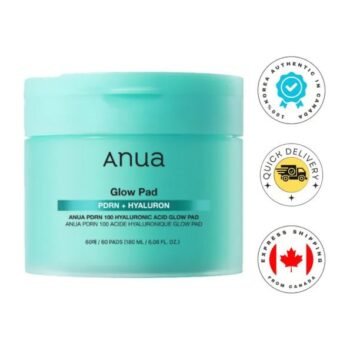 ANUA PDRN Hyaluronic Glow Pad 180ml 60 Pcs