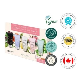 Mary & May Vegan Wash Off Mask Mini Gift Set 5Pcs