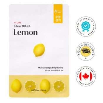 Etude (23AD) 0.2mm Therapy Air Mask Lemon 20ml