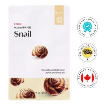 Etude (23AD) 0.2mm Therapy Air Mask Snail 20ml