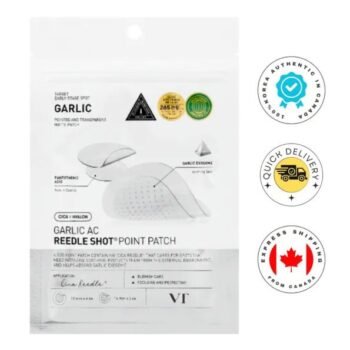 VT COSMETICS GARLIC AC REEDLE SHOT POINT PATCH 9Pcs