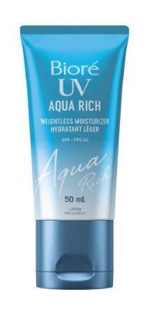 BIORE UV Aqua Rich Weightless Moisturizer Sunscreen 50ml