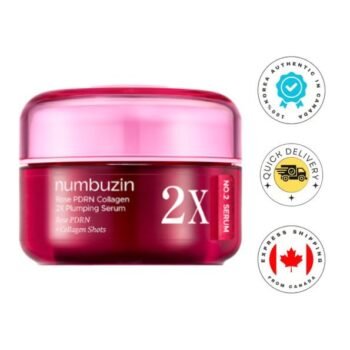 Numbuzin No.2 Rose PDRN Collagen 2X Plumping Serum 30ml
