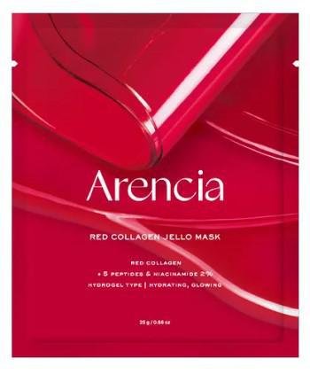 Arencia Red Collagen Jello Mask Set 4Pcs