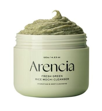 Arencia Fresh Green Rice Mochi Cleanser 120g product packaging
