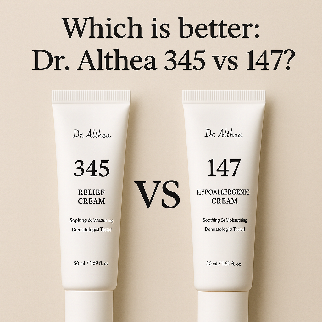 Dermatology スキンケア3点 Dr. Althea 345 vs 147 | Authentic K-Beauty in Toronto