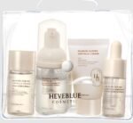 HEVEBLUE Salmon Caring Centella Special Travel Kit Bag 4Pcs