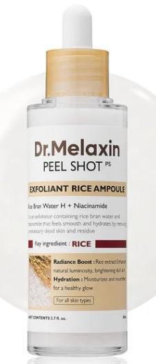 Dr.Melaxin Peel Shot Exfoliant White Rice Ampoule 80ml