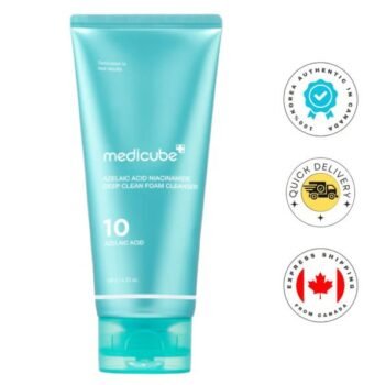 MEDICUBE AZELAIC ACID NIACINAMIDE DEEP CLEAN FOAM CLEANSER 120G
