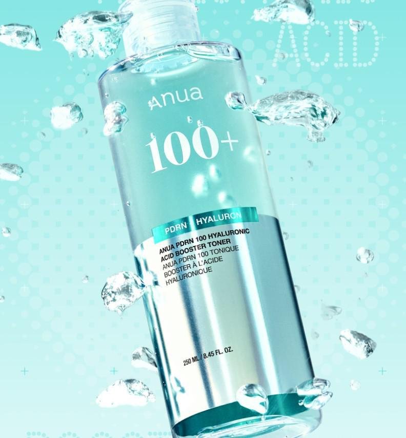Anua PDRN 100 Hyaluronic Acid Booster Toner 250ml - Korean shop