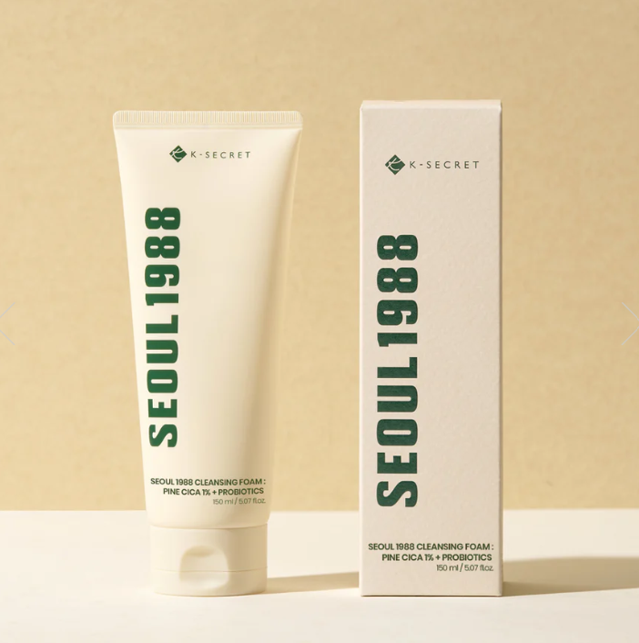 KSECRET SEOUL 1988 Cleansing Foam Pine Cica 1% + Probiotics
