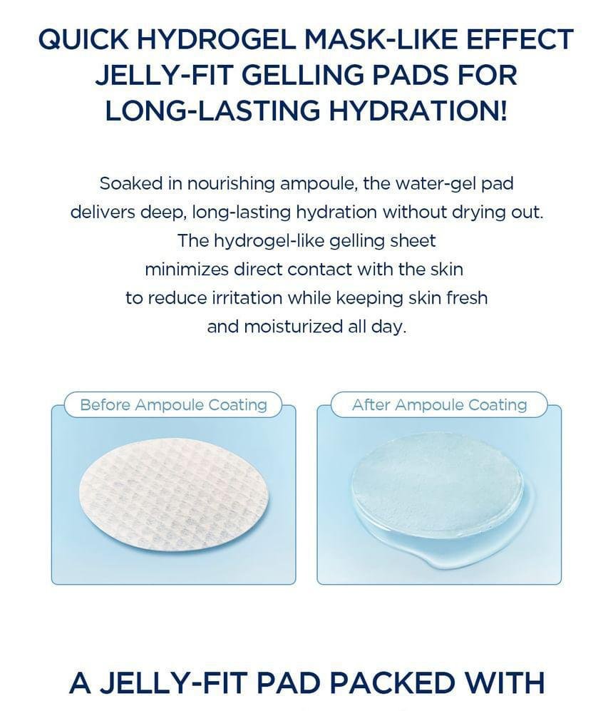 SKIN1004 Madagascar Centella Hyalu-Cica Jelly-Fit Ampoule Pad