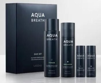 MISSHA For Men Aqua Breath Duo Set 4Pcs