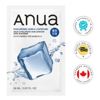 Anua Hyaluronic Acid 8 Catechin Cool Slim Mask 24ml 1Pc