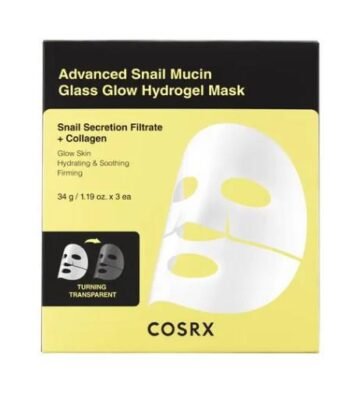 COSRX Advanced Snail Mucin Glass Glow Hydrogel Mask 35g 3 PCS