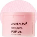 Medicube PDRN PINK COLLAGEN TONING GEL TONER PAD 70PCS