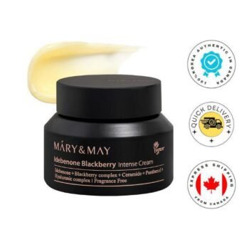 Mary&May Renew Idebenone + Blackberry complex intensive care cream 70g