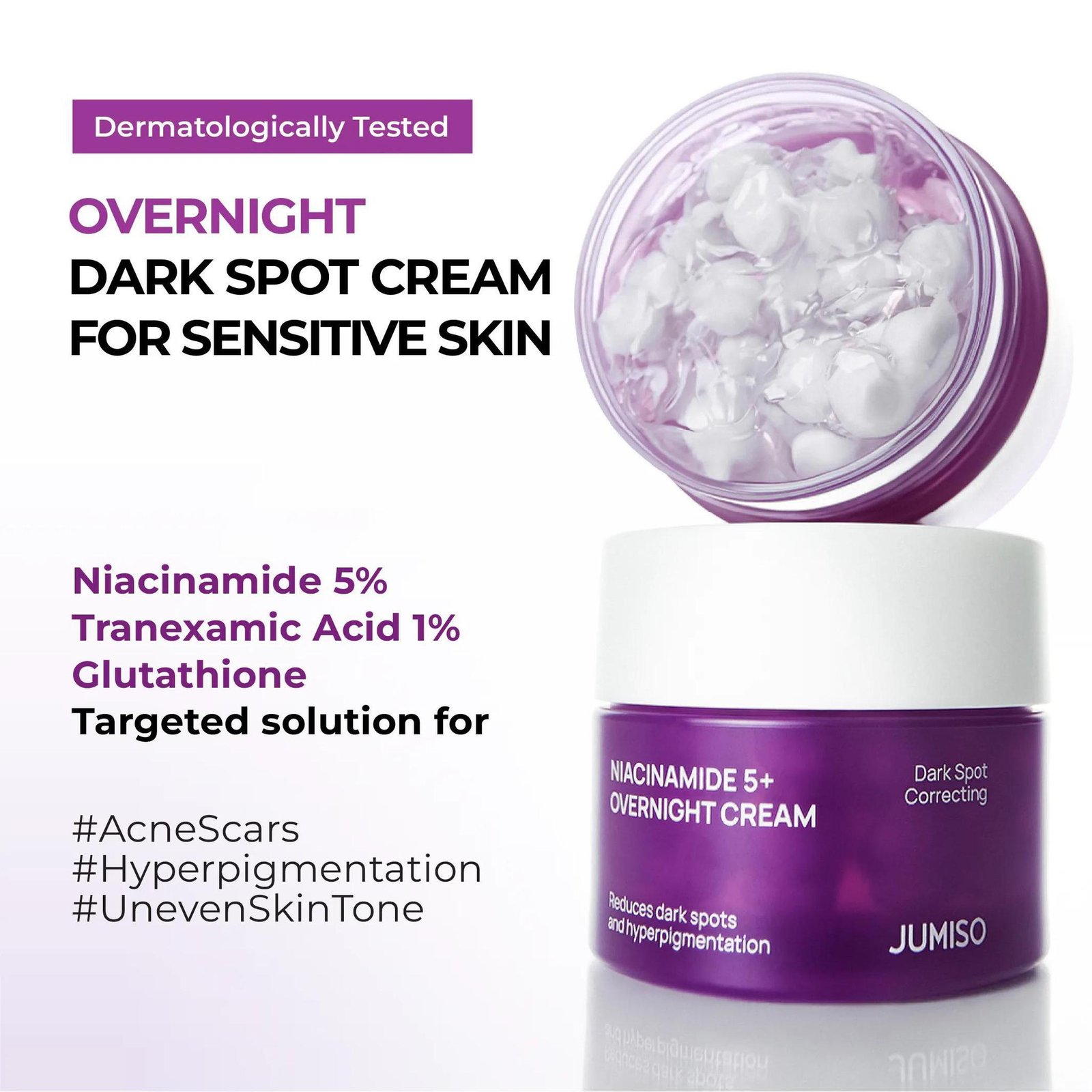Jumiso Niacinamide 5 + Overnight Cream 50ml - Korean shop