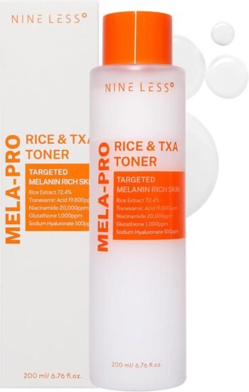 NINELESS MELA-PRO Rice & TXA Toner 200ml