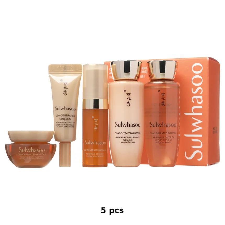 Sulwhasoo Concentrated Ginseng Anti-Aging Kit 5 Pcs - Korean shop