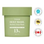 P.CALM Holy Basil Bubble Deep Mask 90g