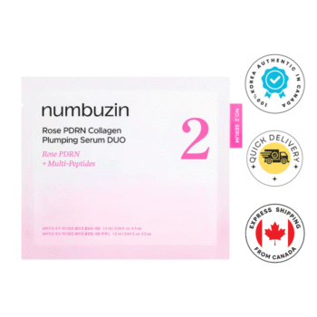Numbuzin No.2 Rose PDRN Collagen Plumping Serum DUO 1.2ml 10Pcs
