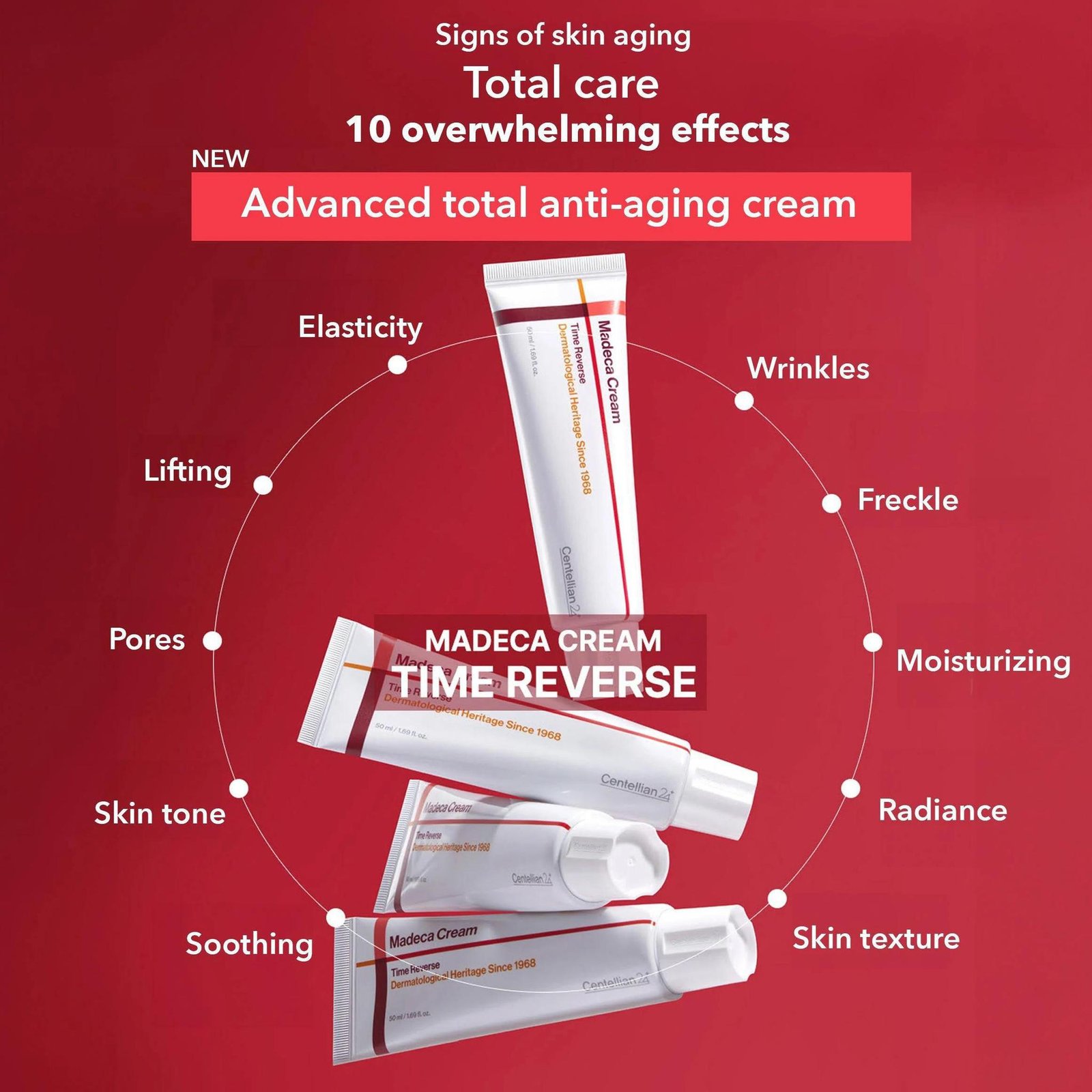 フェイスクリーム madeline Centellian24 Madeca Cream Time Reverse 50ml - Korean shop