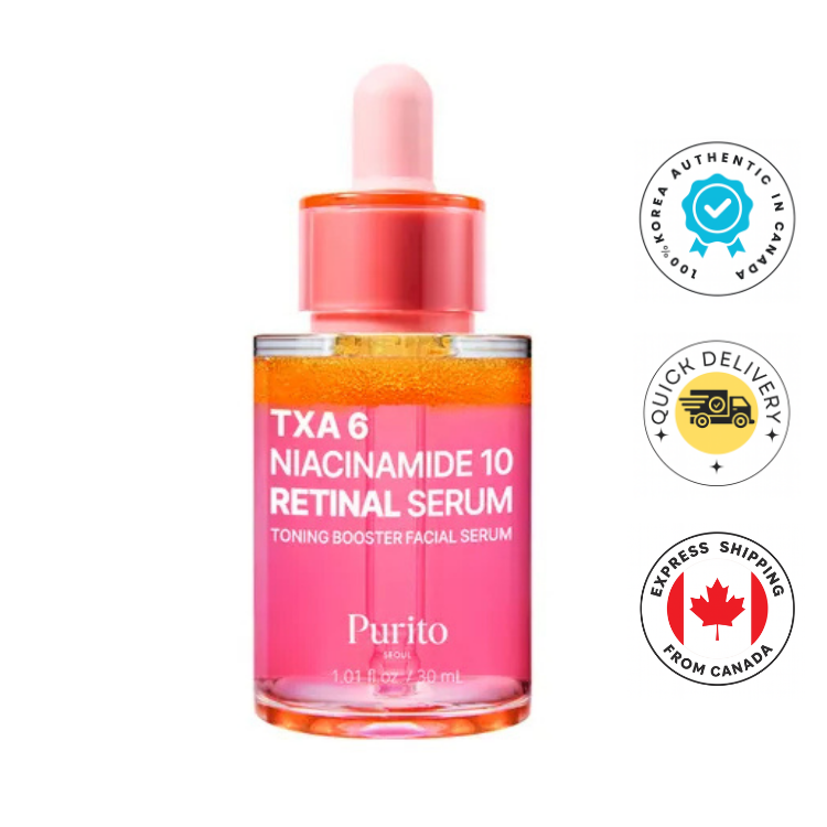 Purito SEOUL TXA 6 Niacinamide 10 Retinal Serum 30ml - Korean shop