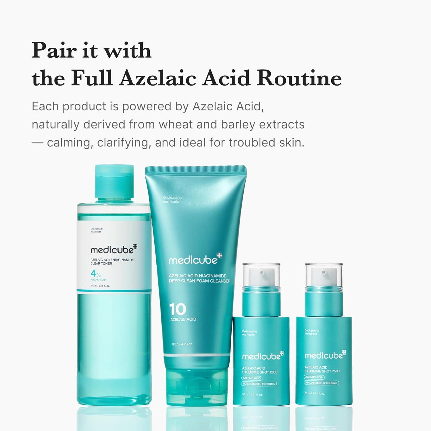 MEDICUBE AZELAIC ACID NIACINAMIDE CLEAR TONER 250ML - Korean shop