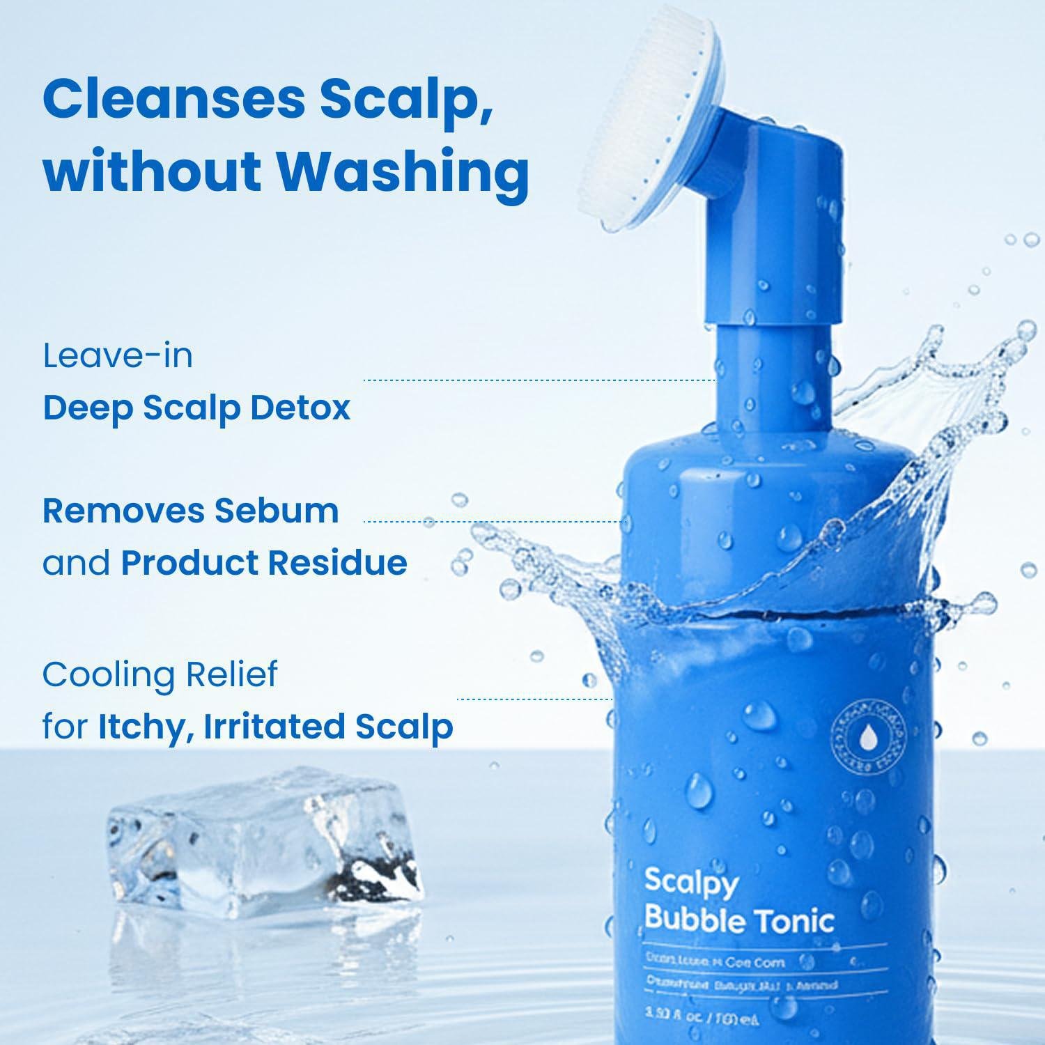 Seapuri Scalpy Bubble Tonic 100ml – Korean Scalp Care - Korean shop