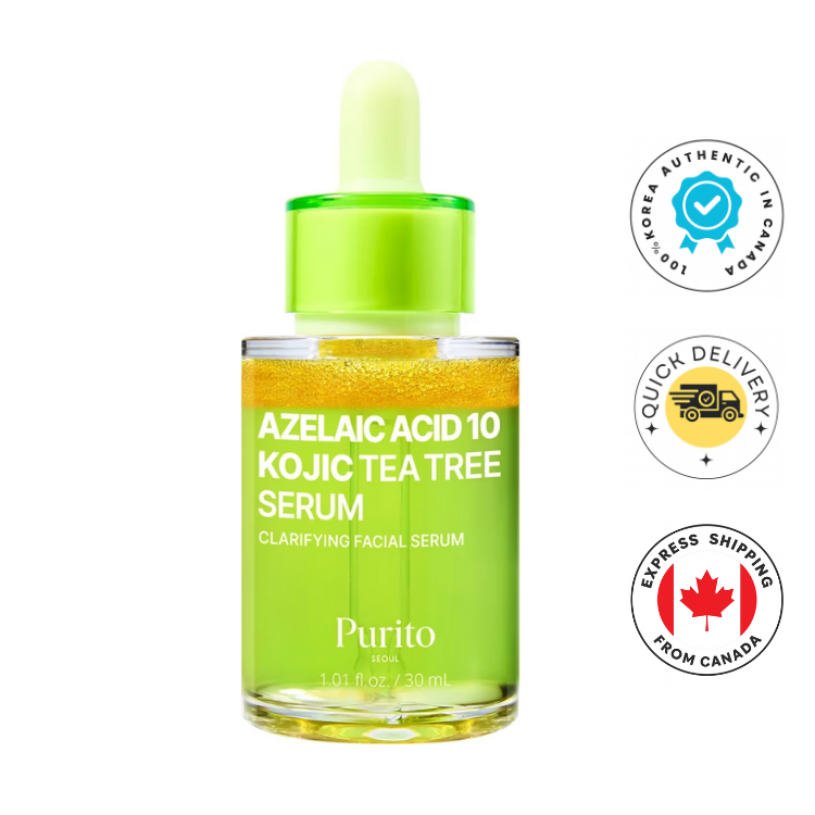 Purito SEOUL Azelaic Acid 10 Kojic Tea Tree Serum 30ml - Korean shop