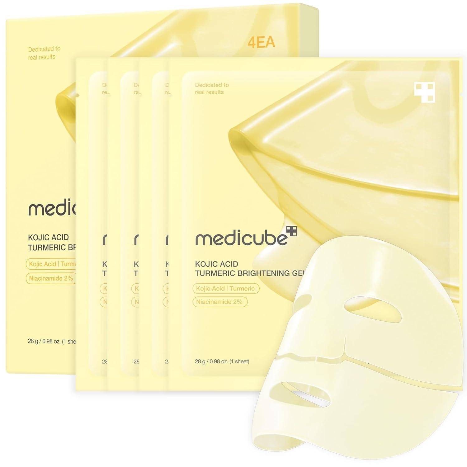 TURMERIC BRIGHTENING GEL MASK for Radiant Skin - Korean shop