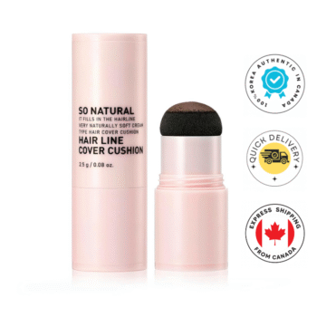 SO NATURAL Hair Line Cover Cushion 03 Natural Black