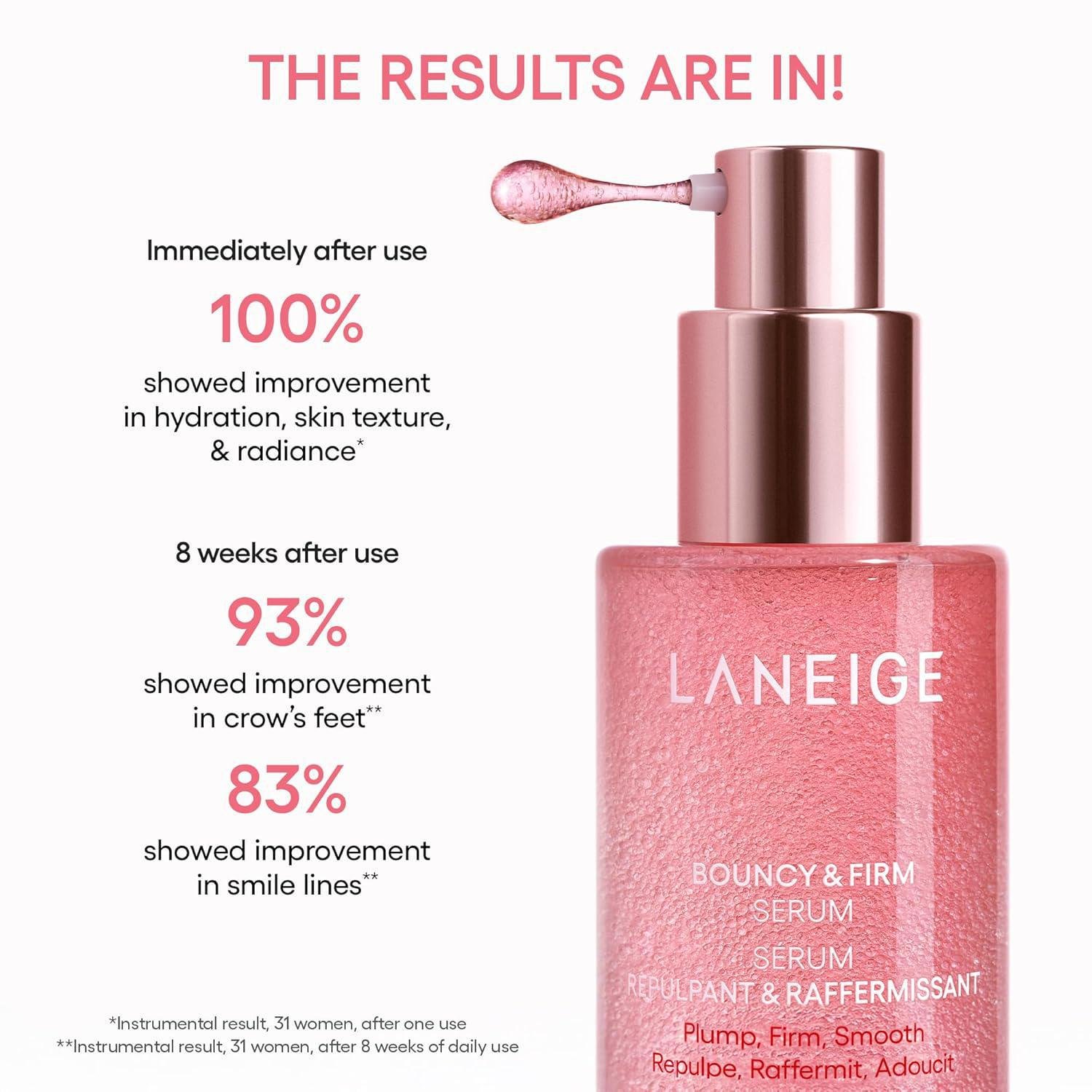 LANEIGE Bouncy & Firm Serum 30ml - Image 4