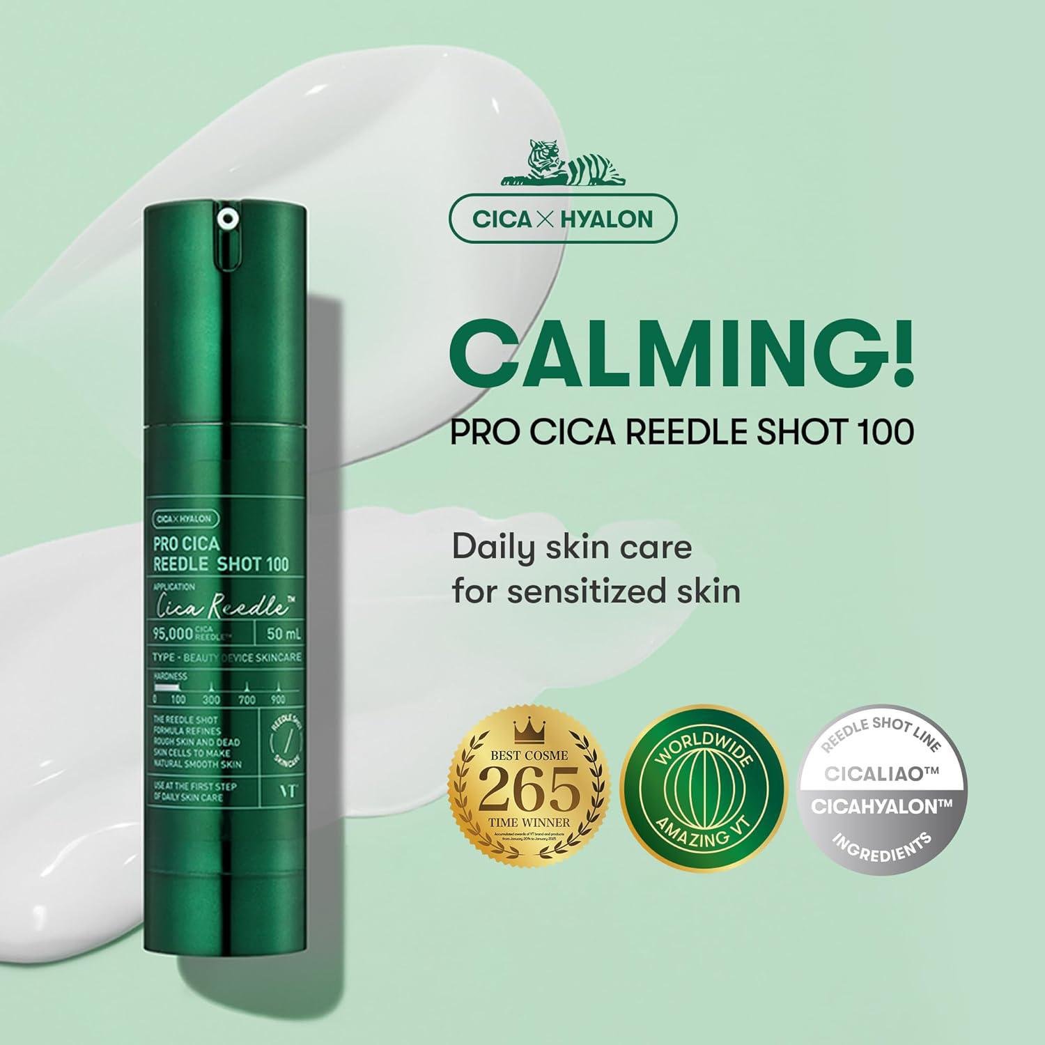 VT COSMETICS Pro Cica Reedle Shot 100 Essence 50ml - Korean shop