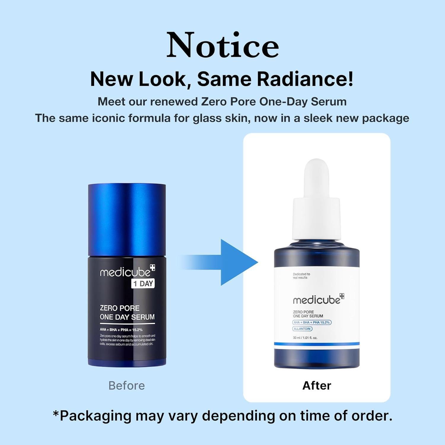 Medicube Zero Pore One Day Serum 30ml - Korean shop