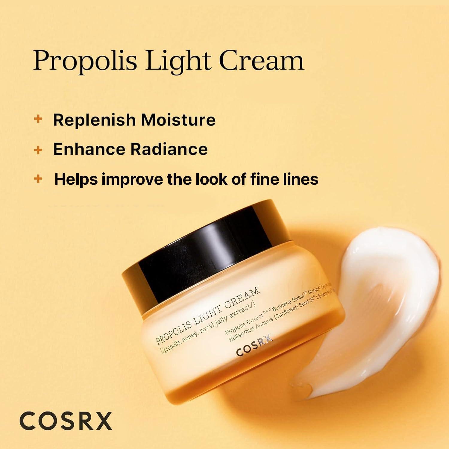 COSRX Full Fit Propolis Light Cream | Nourishing Moisturizer