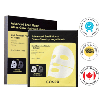 COSRX Advanced Snail Mucin Glass Glow Hydrogel Mask 35g 3 PCS