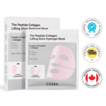 COSRX The Peptide Collagen Lifting Glow Hydrogel Mask 3Pcs