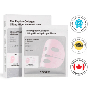 COSRX The Peptide Collagen Lifting Glow Hydrogel Mask 3Pcs