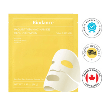 Biodance  Radiant Vita Niacinamide Real Deep Mask 1pcs